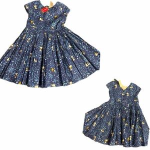 blue floral boho dress chiffon Cath Kidston Floral Dress Set Size 3T-4T